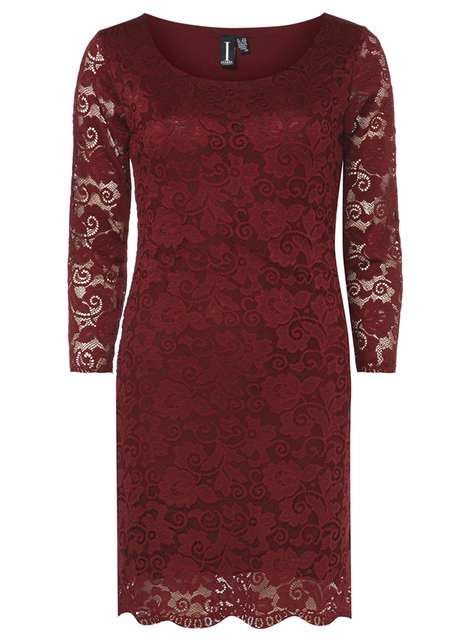 Izabel London Burgundy Dress